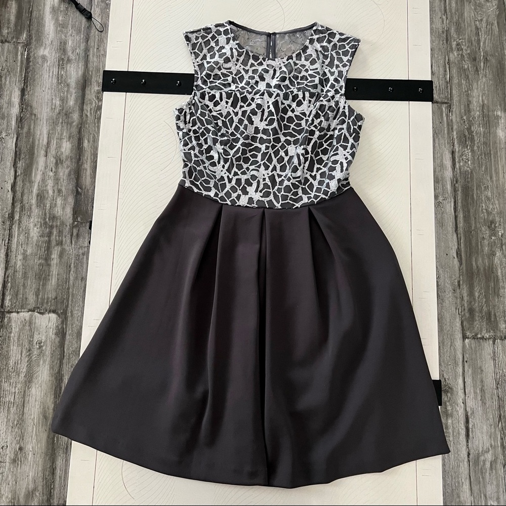 Silver / Gray A-Line Dress